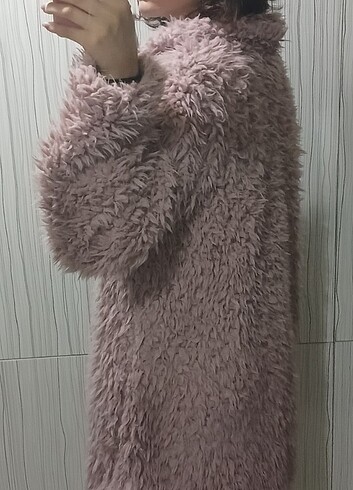 s Beden pembe Renk Pembe kürk