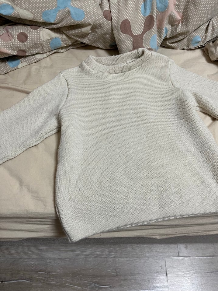 Beyaz Kadın Triko Kazak - Görsel 2