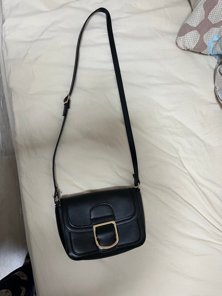 Modern Klasik Siyah Deri Kadın Çanta - Görsel 2