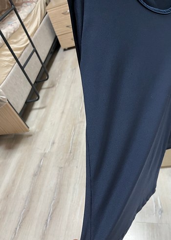 Lacivert Kadın Uzun Kollu Basic Bluz - Görsel 2