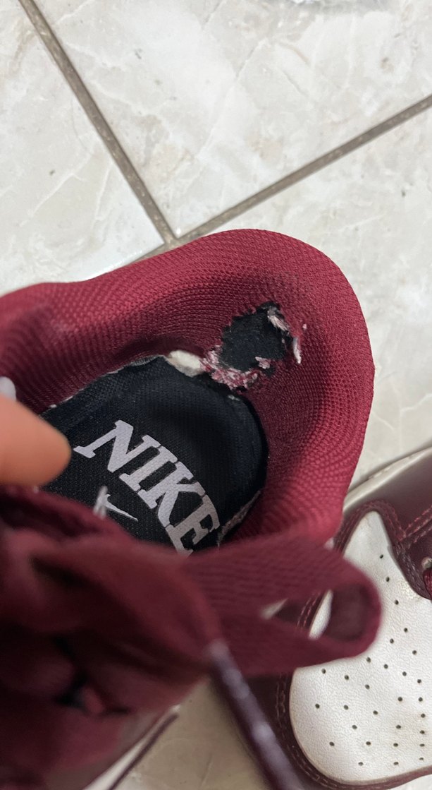 Bordo Bağcıklı Kadın Spor Ayakkabı - Görsel 3