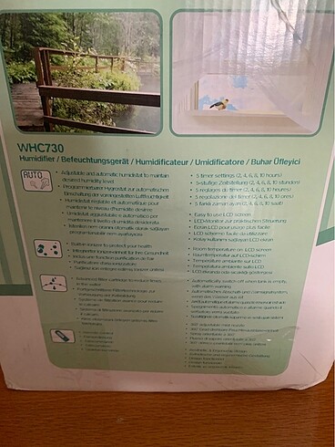 Weewell WHC730 İyonizerli Soğuk Buhar Makinesi - Görsel 11