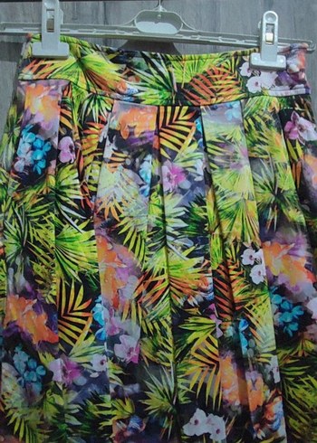 Renkli Pilili  Kadın Etek - Görsel 3