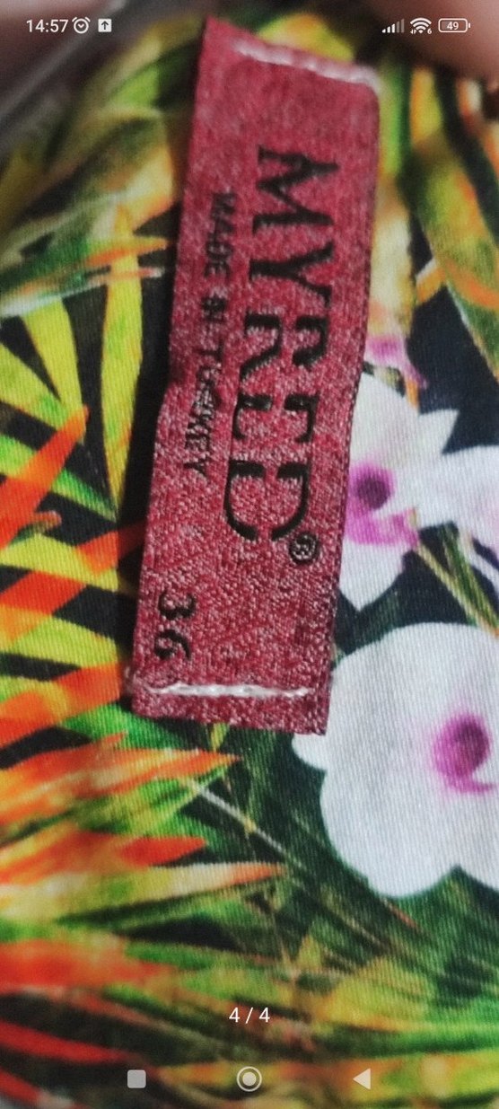 Renkli Pilili  Kadın Etek - Görsel 4