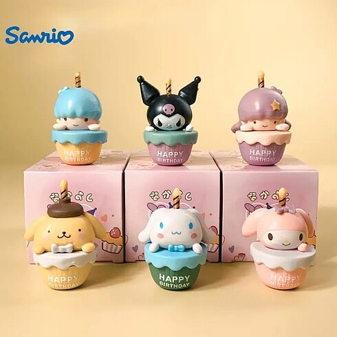 Sanrio Happy Birthday Kuromi Figür