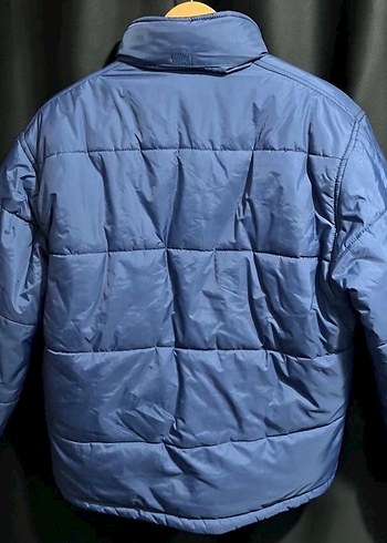 Vintage Jimmy Key Puffer Mont Lacivert - Görsel 2