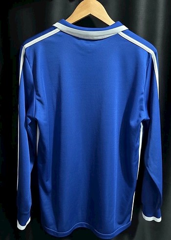 Erimanın klasik mavi polo yaka vintage forması - Görsel 2