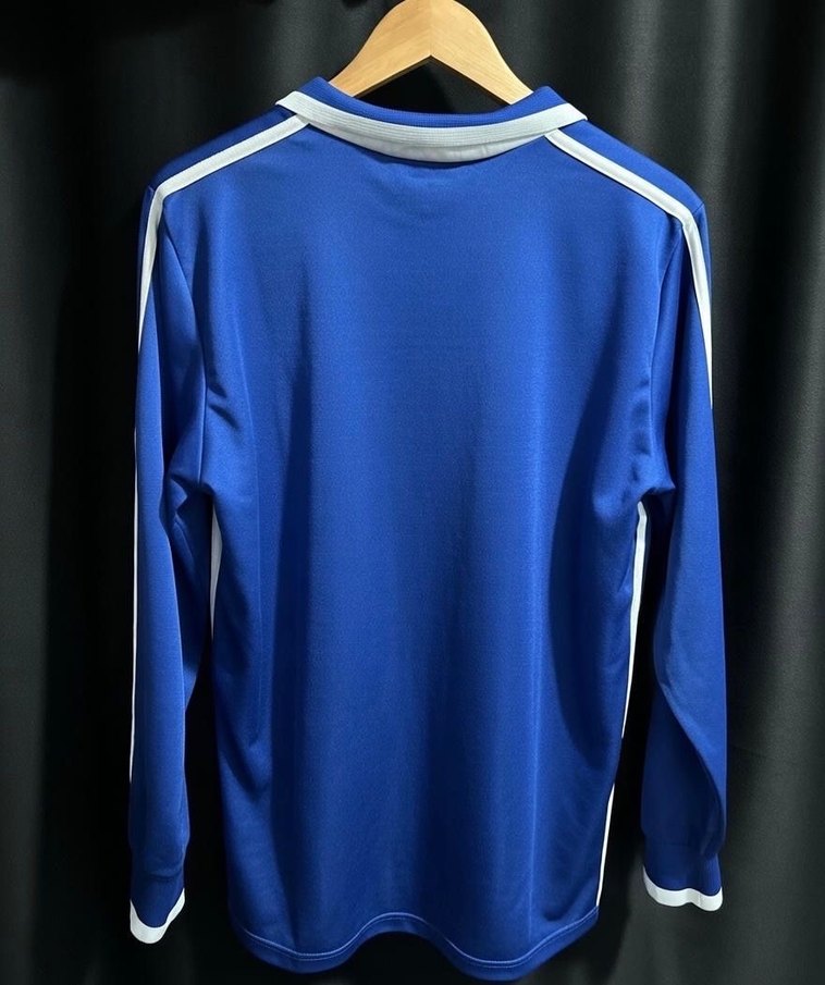 Erimanın klasik mavi polo yaka vintage forması - Görsel 2