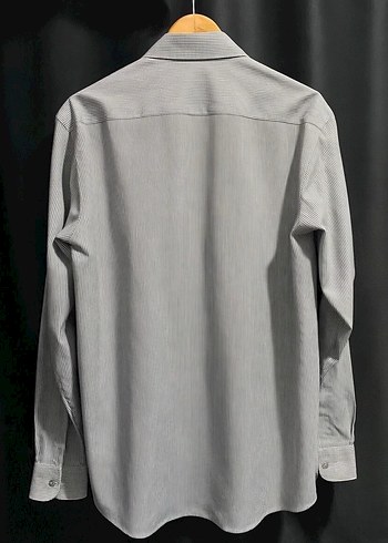 Vintage Çizgili Gömlek Fashion Club Gold Region Orijinal - Görsel 2