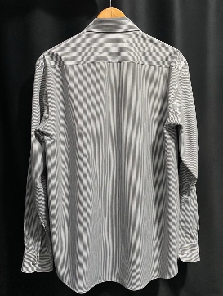 Vintage Çizgili Gömlek Fashion Club Gold Region Orijinal - Görsel 2
