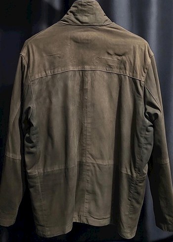 Vintage Trapper Süet Bomber Orijinal Leatherwear - Görsel 2