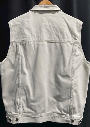 Vintage Denim Yelek O.N. Orijinal - Görsel 2