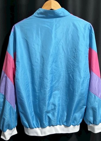 80ler-90lar Pastel Colorblock Bomber Rüzgarlık - Görsel 2
