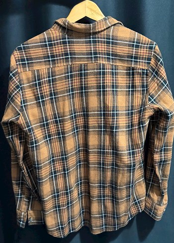 Vintage modern fit ekose gömlek - Görsel 2