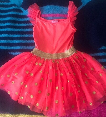 LC Waikiki LCW pembe çocuk elbisesi