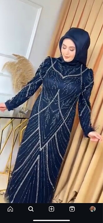 xl Beden siyah Renk Siyah full taşlı tesettür abiye