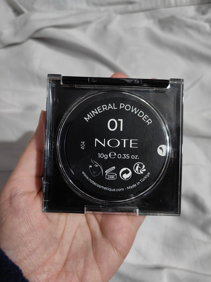 Note Mineral Powder 01 mat bitişli pudra - Görsel 5