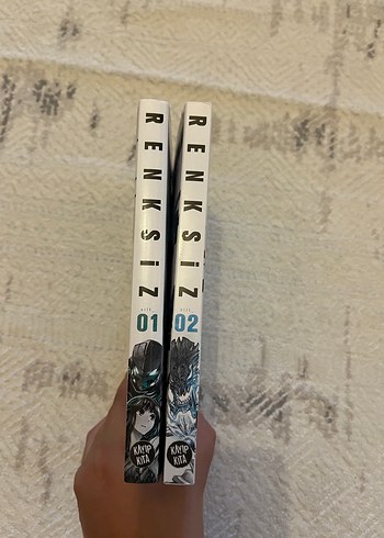 Renksiz Manga seti (1 ve 2.cilt) - Türkçe,Yeni gibi!