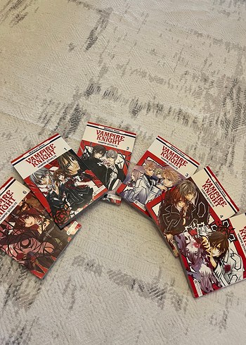 Beden Vampire knight manga seti (1-6.cilt)-Türkçe baskı,Yeni gibi!