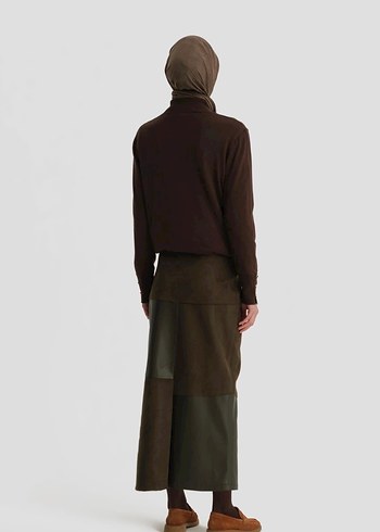 Armine Ters Yüz Kalem Etek - Görsel 2