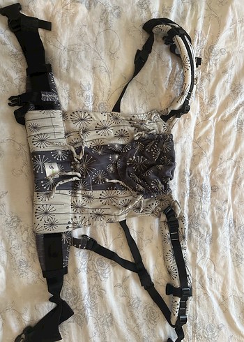 Huggberry Gri Desenli Bebek Kanguru - Görsel 5