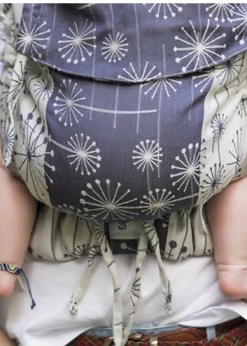 Huggberry Gri Desenli Bebek Kanguru - Görsel 4