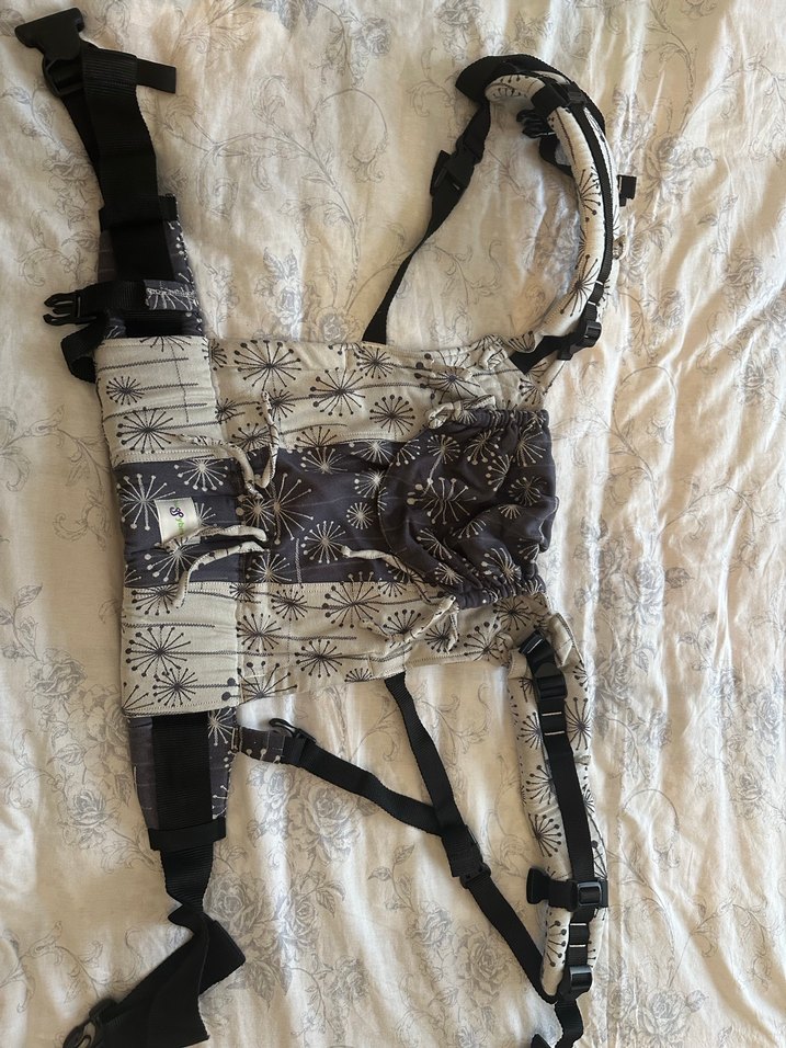 Huggberry Gri Desenli Bebek Kanguru - Görsel 5