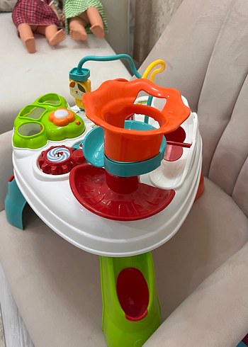 Renkli Çok Fonksiyonlu Eğitici Oyun Masası - Görsel 2