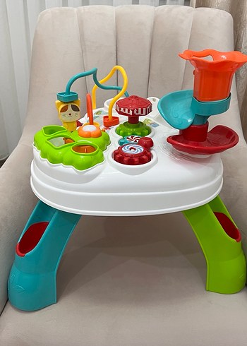 Renkli Çok Fonksiyonlu Eğitici Oyun Masası - Görsel 4