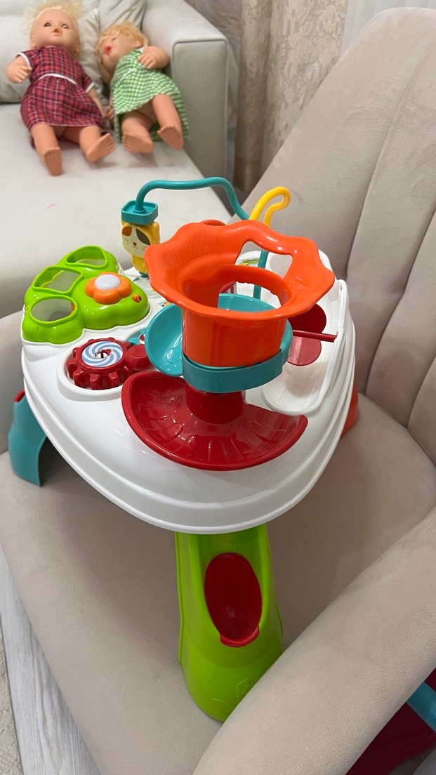 Renkli Çok Fonksiyonlu Eğitici Oyun Masası - Görsel 2