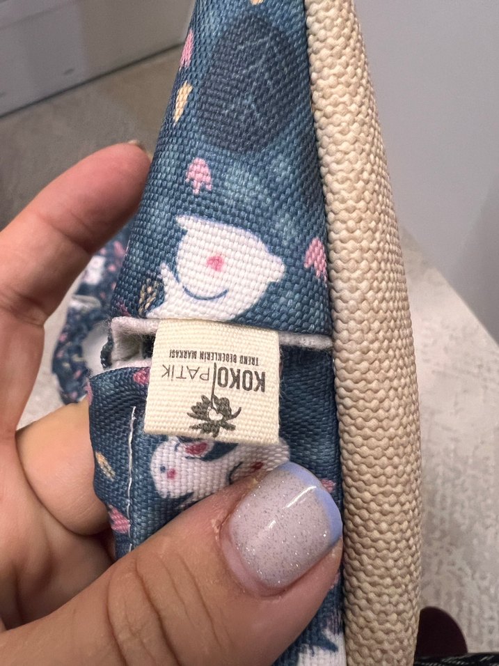 Bohem Çok Renkli Kız Çocuk Sıcak Terlik - Görsel 5