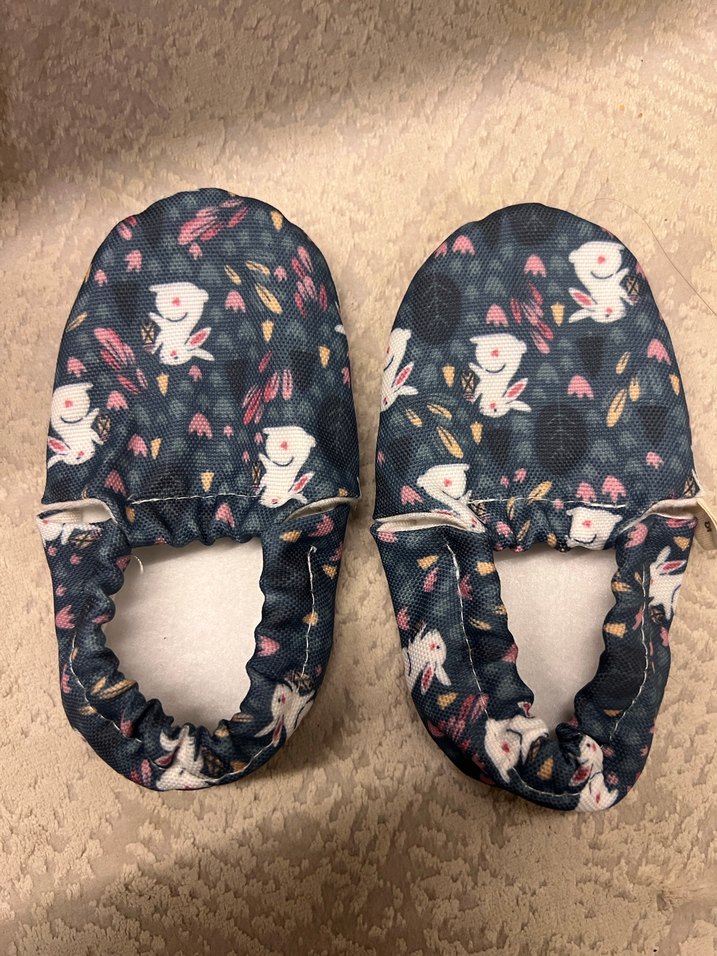 Bohem Çok Renkli Kız Çocuk Sıcak Terlik - Görsel 2