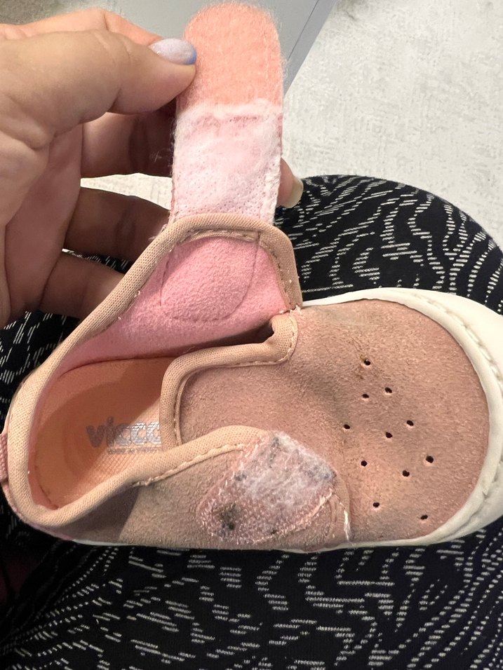 Kız Bebek Pembe İlk Adım Ayakkabısı - Görsel 4