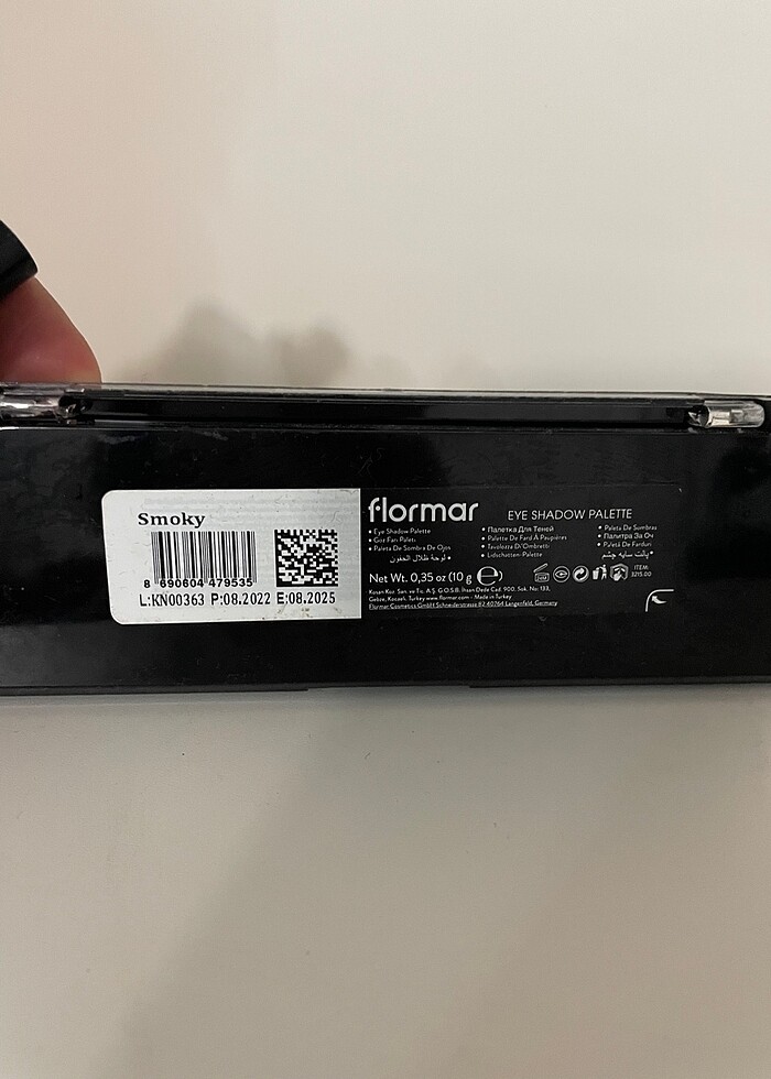 Flormar far paleti - Görsel 4