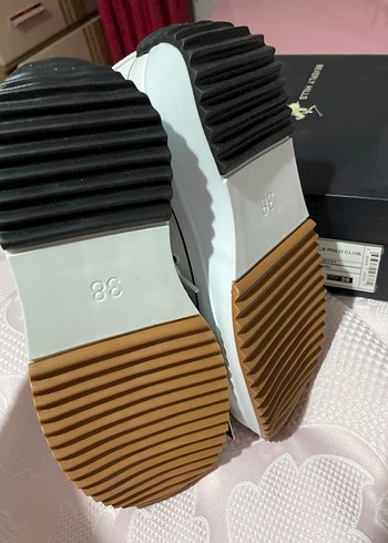 Beverly Hills Polo Club Beyaz Kadın Sneakers - Görsel 5