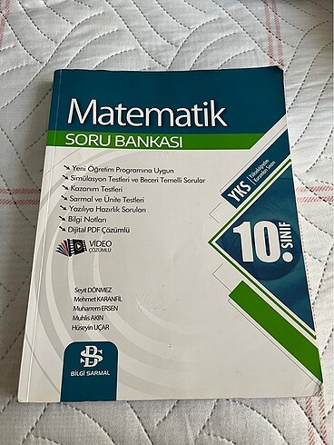 10 sinif matematik kitabi