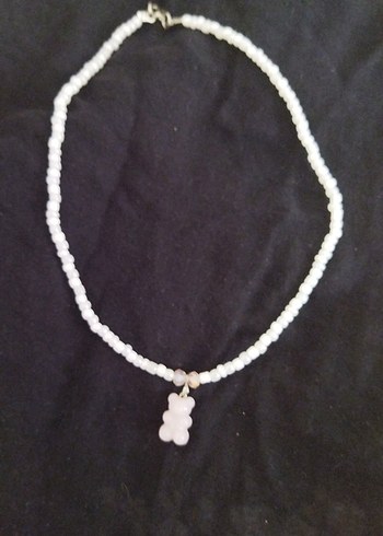Accessorize Beyaz Boncuklu Midi Kolye