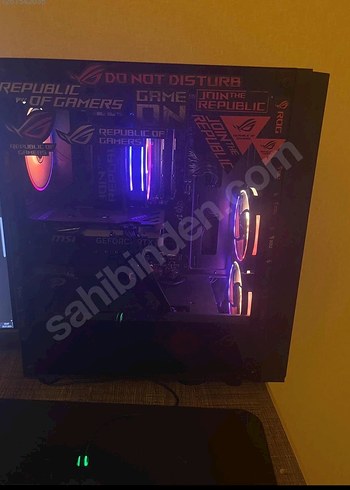 3 Aylık Tertemiz Full Set Oyuncu Bilgisayarı fiyat için yazın - Görsel 3