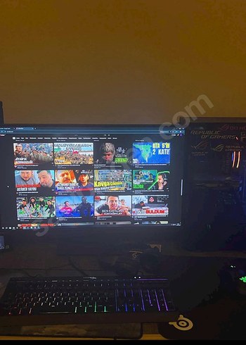 3 Aylık Tertemiz Full Set Oyuncu Bilgisayarı fiyat için yazın - Görsel 2