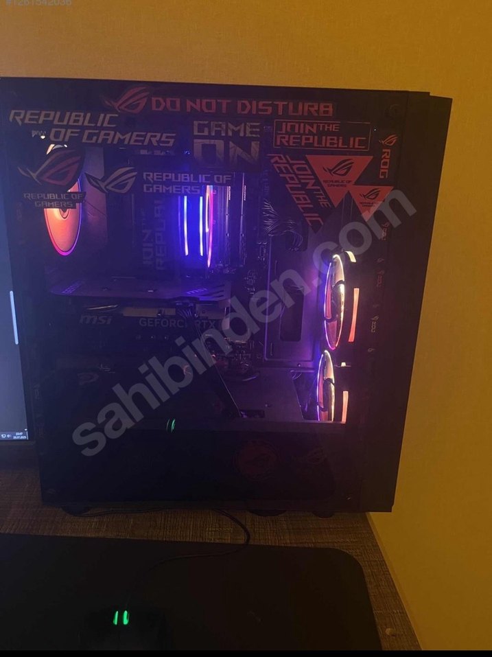 3 Aylık Tertemiz Full Set Oyuncu Bilgisayarı fiyat için yazın - Görsel 3