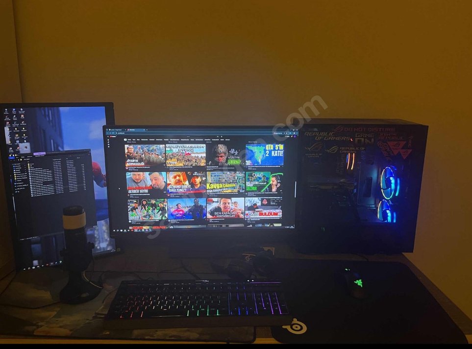 3 Aylık Tertemiz Full Set Oyuncu Bilgisayarı fiyat için yazın - Görsel 2