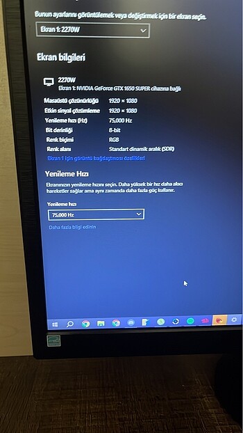 Aoc Monitör 1920x1080 - Görsel 2