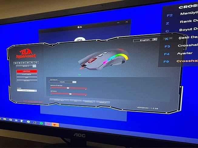 Aoc Monitör 1920x1080 - Görsel 11