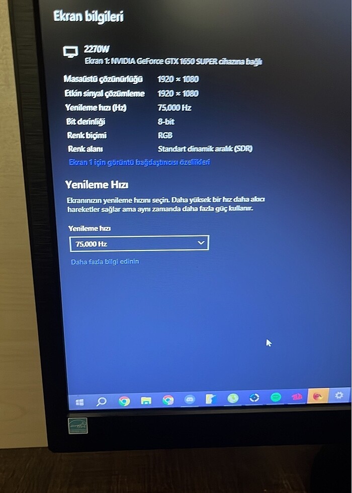 Aoc Monitör 1920x1080 - Görsel 2