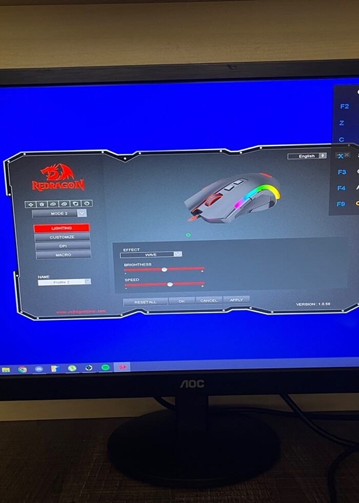 Aoc Monitör 1920x1080 - Görsel 5