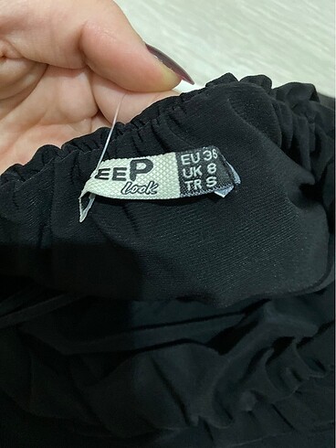 s Beden siyah Renk mini şort etek elbise