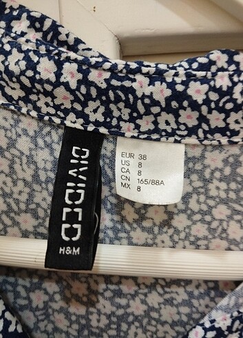 H&M Çiçekli rahat mevsimlik elbise