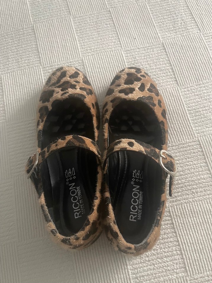 Leopar Desenli Tokalı Loafer - Görsel 5