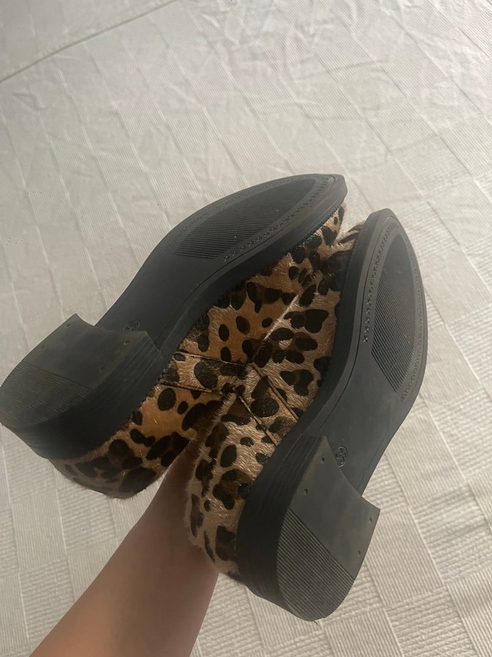 Leopar Desenli Tokalı Loafer - Görsel 2