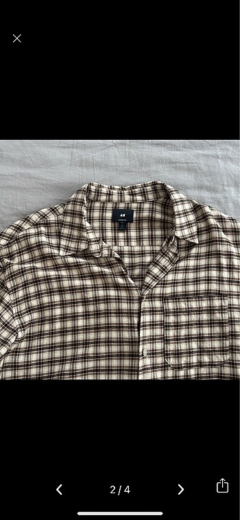 H&M unisex oduncu gömlek